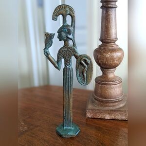 Greek Athena Bronze Statue "Goddess Of Wisdom"
